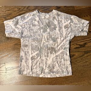 Abercrombie Kids Gray Camouflage Tee